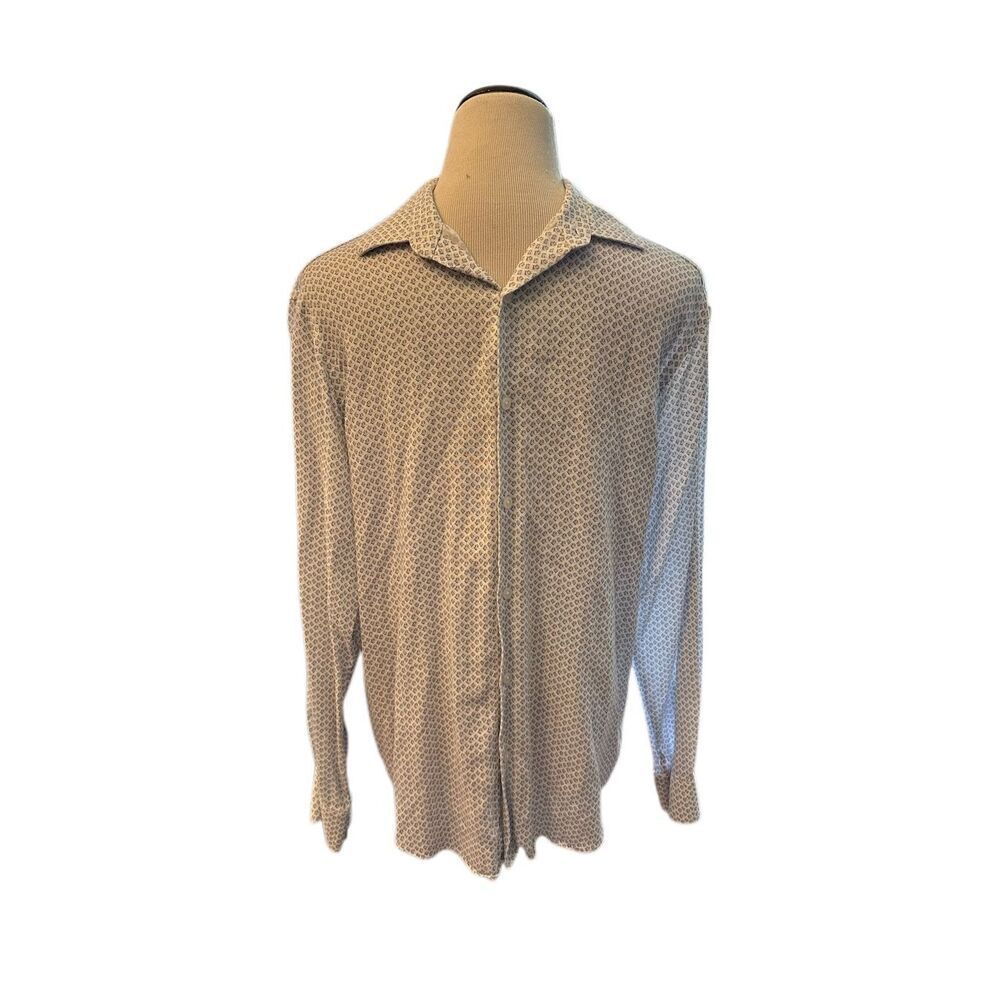 Hart Schaffer Marx Long Sleeve Button Down Sz M